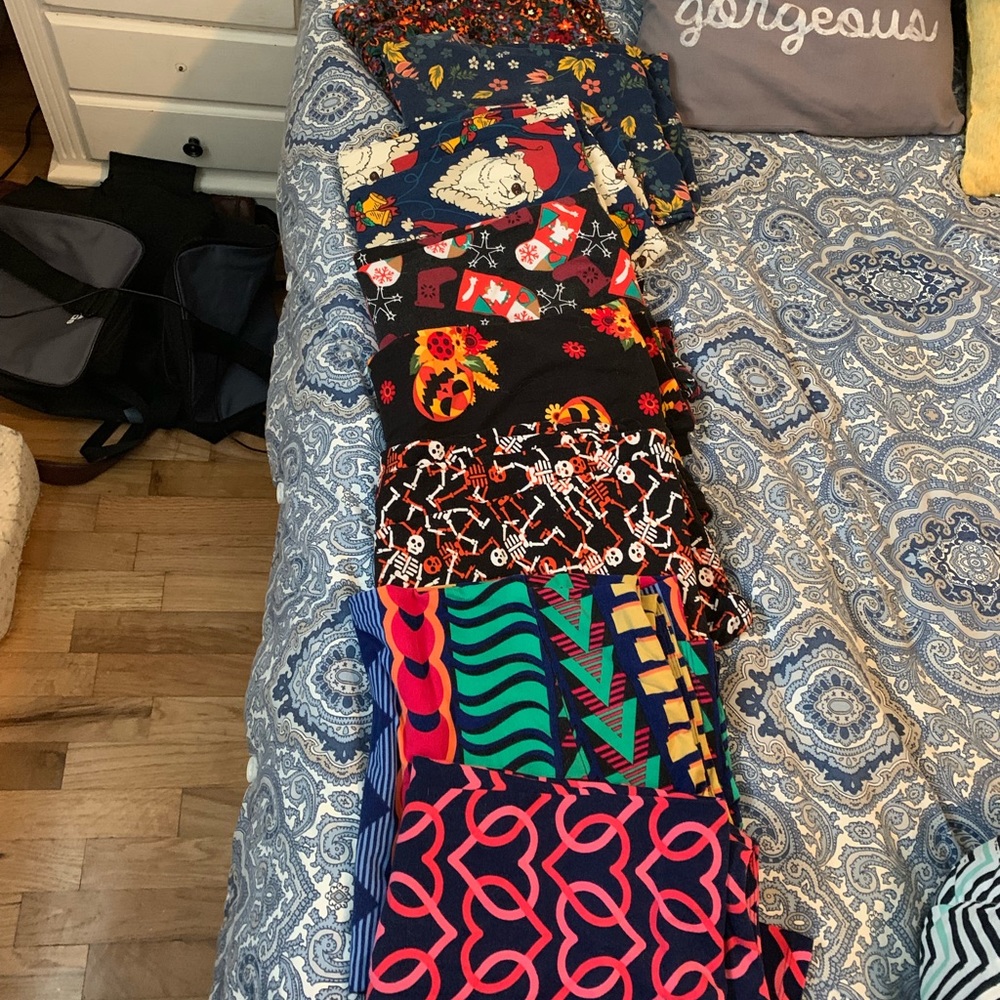 Lularoe Leggings (lot of 7)